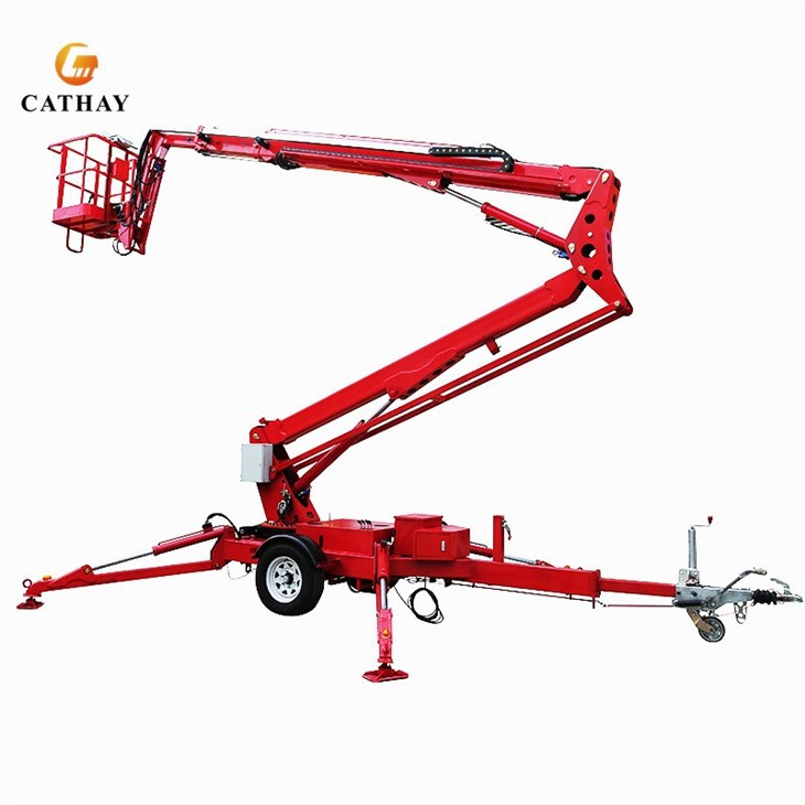 Hydraulic Trailer Boom Lifts