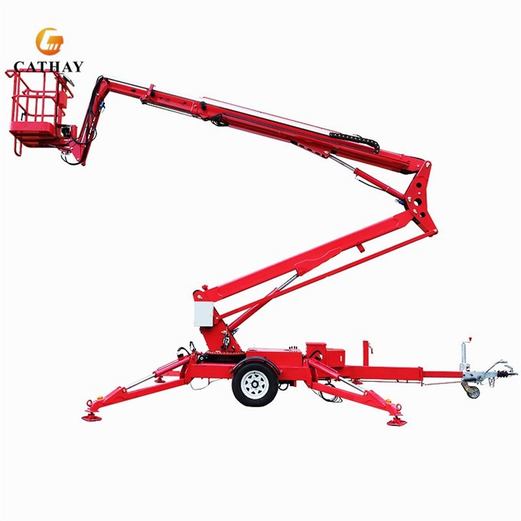 Hydraulic Trailer Boom Lifts