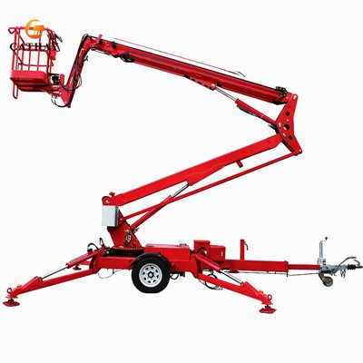 Hydraulic Trailer Boom Lifts