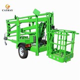 How to install accessories on a towable boom lift?