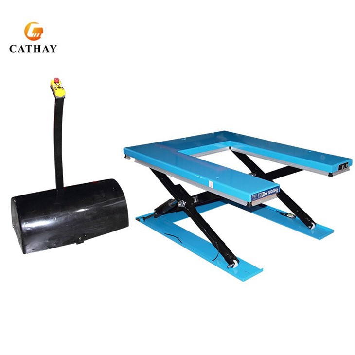 U Shape Pallet Scissor Lift Table