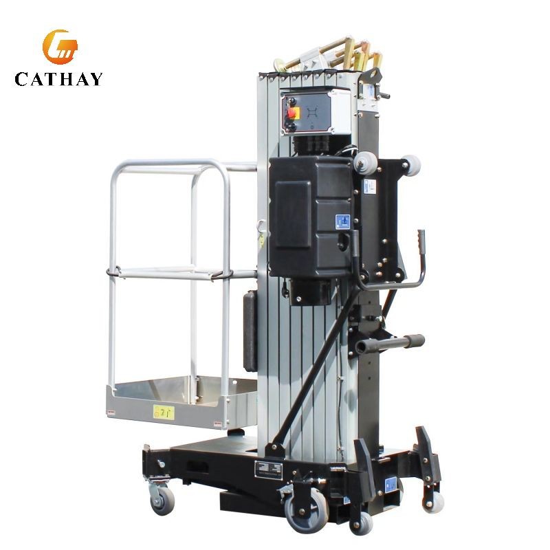 Versatile Single Mast Aluminum Alloy Lifting Platform high quality