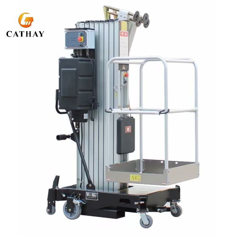 Versatile Single Mast Aluminum Alloy Lifting Platform best