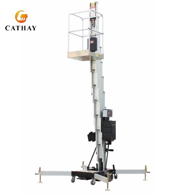 Versatile Single Mast Aluminum Alloy Lifting Platform price