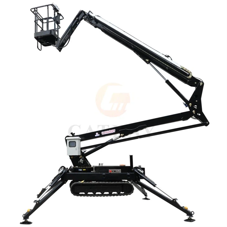 Triped Motor Vehicle Crawler Boom Lift